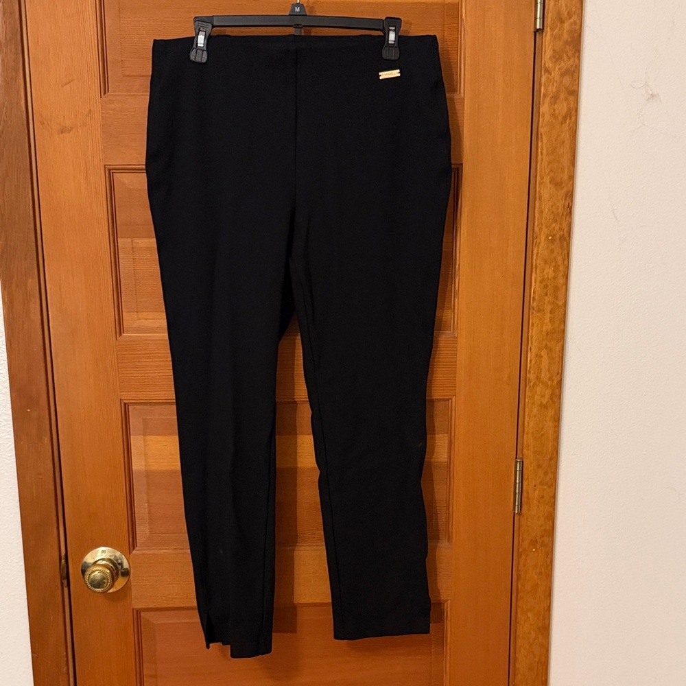 Rafaella Black Ankle Pants